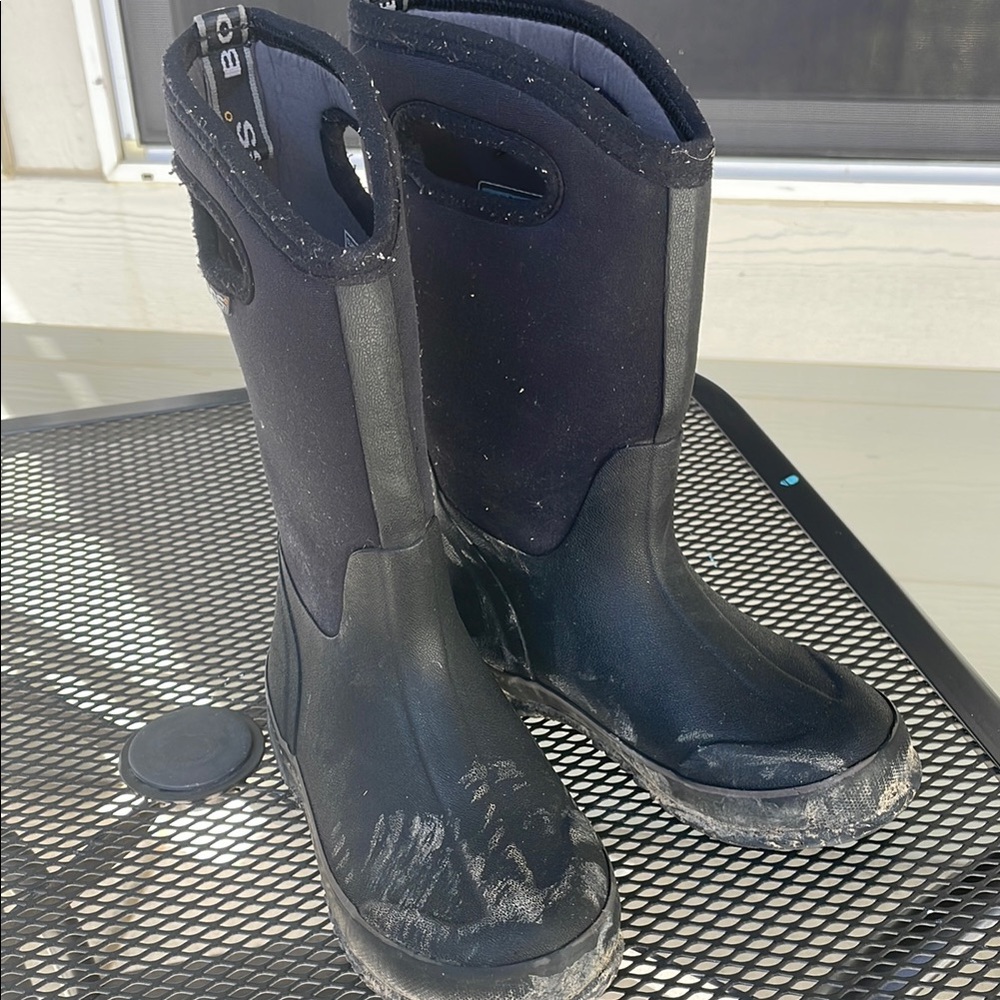 Bogs Black Waterproof Boots